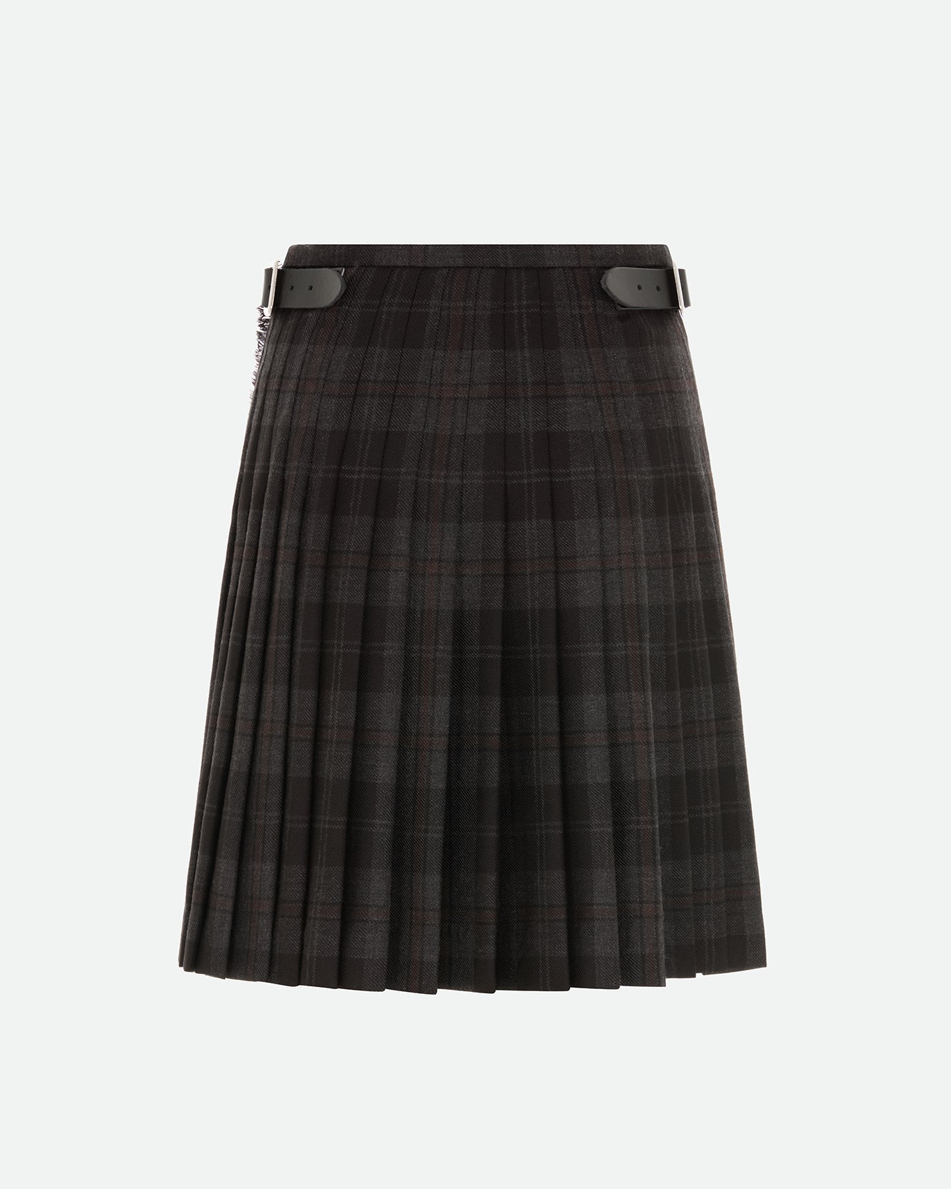 01 - Charcoal grey tartan - Le Kilt