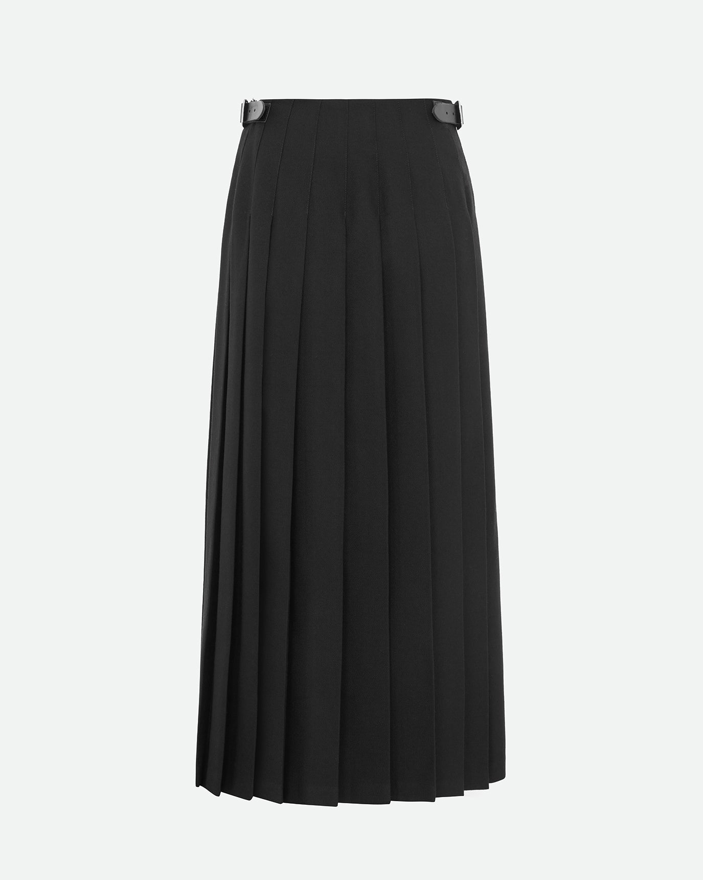 03 - Black Gabardine Kilt - Le Kilt