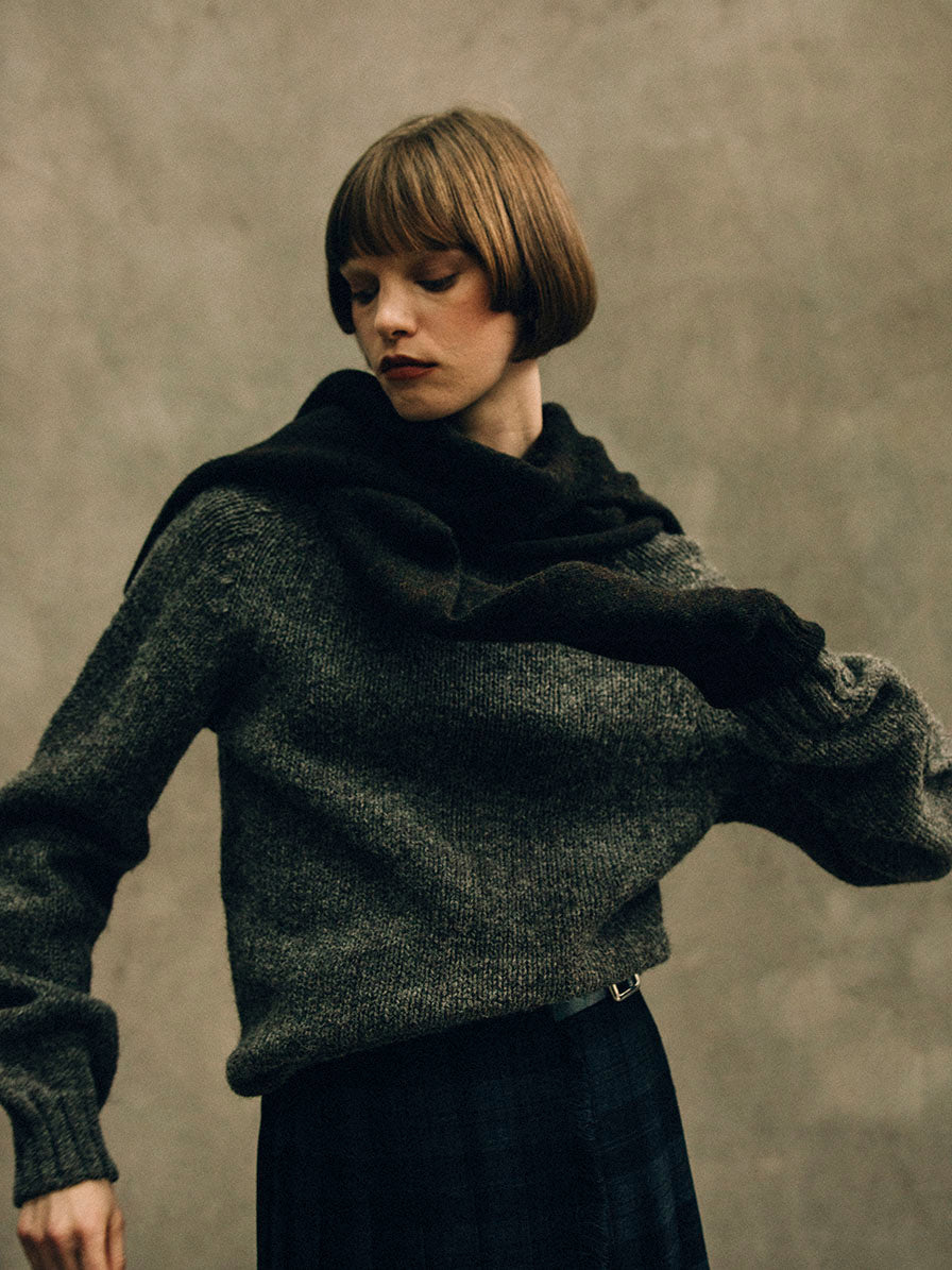 CHUNKY NATURAL CREW - Le Kilt