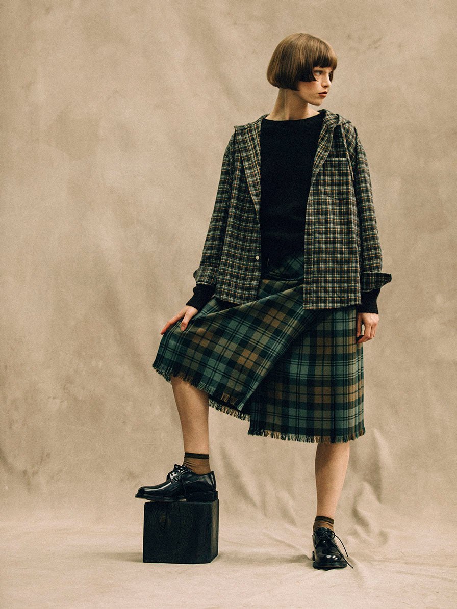 MIDI KILT - Black Watch Weathered - Le Kilt