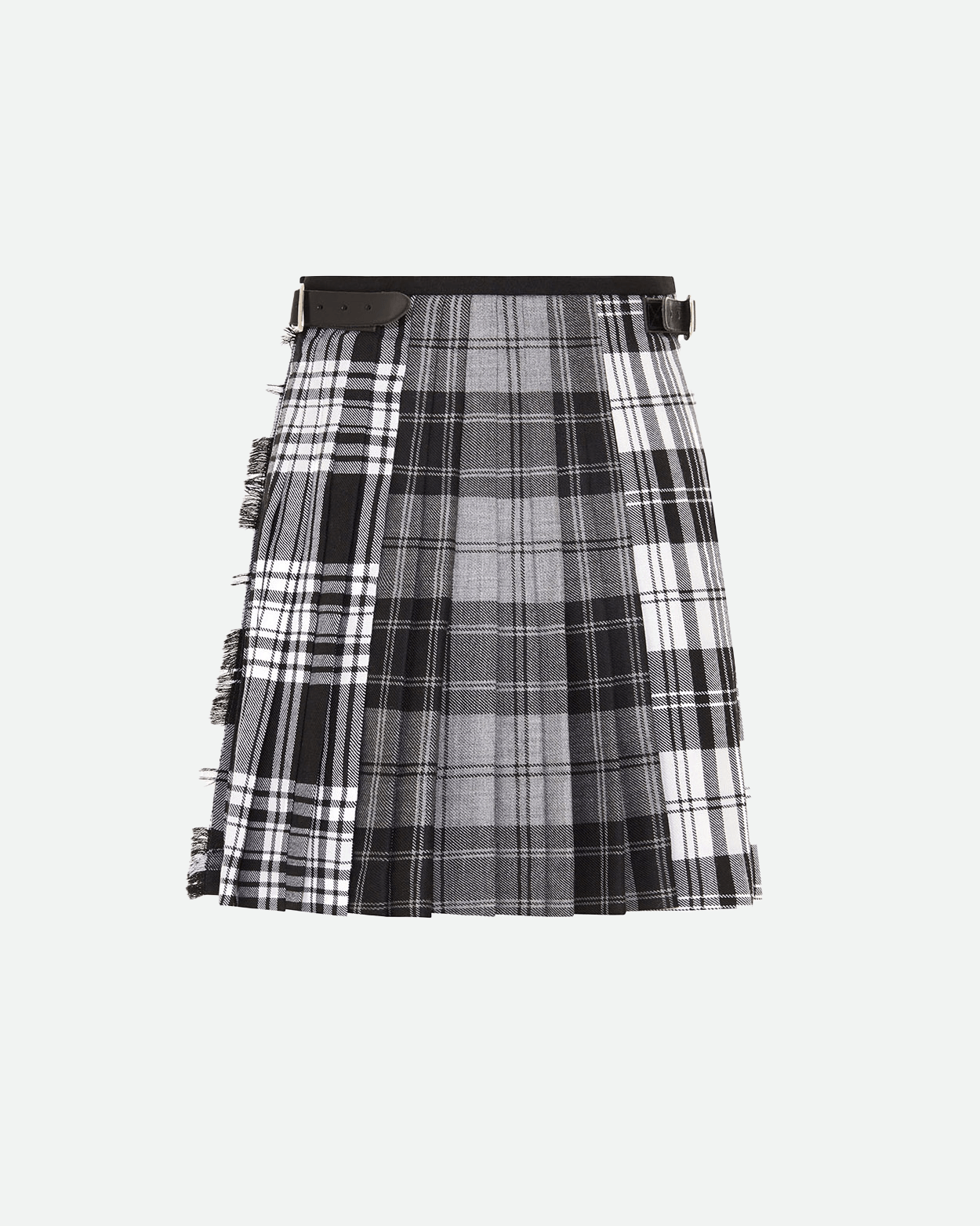 LE KILT multi tartan pleated skirt Le Kilt