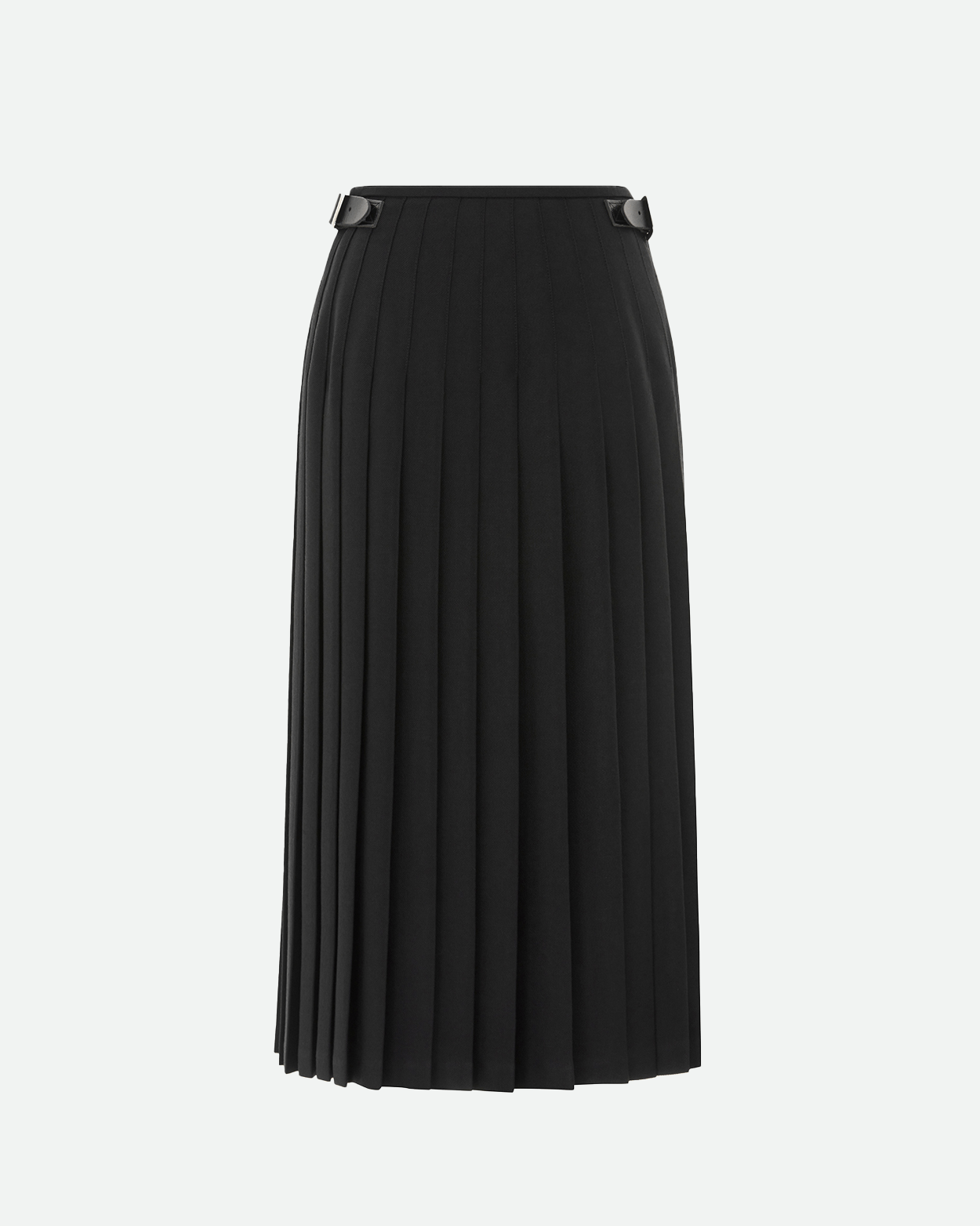 LE KILT Lisa Kilt, Black gaberdine – Le Kilt
